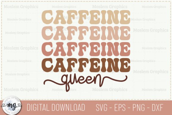 Caffeine Queen - Retro Coffee SVG Review