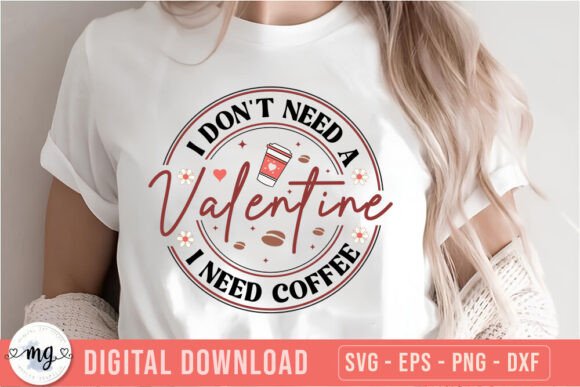 Coffee Valentine - A Unique SVG for Embroidery