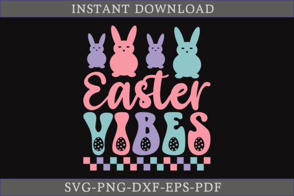 Easter Vibes Retro Gift Shirt: A Graphics Gem for Crafts