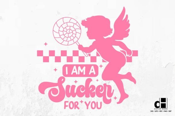 Funny Valentines Day Cupid SVG PNG for Crafts and Graphics