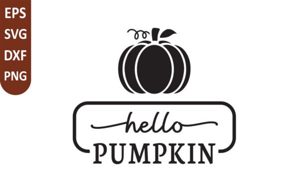 Hello Pumpkin SVG: A Versatile Graphics Asset for Crafts