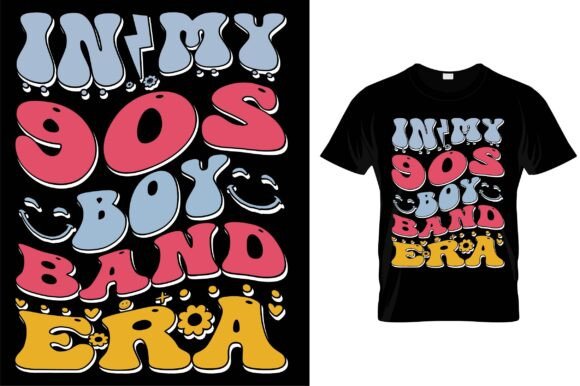 In My 90s Boy Band Era Svg for Crafts & Graphics