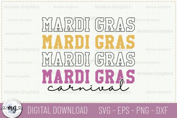 Retro Mardi Gras SVG: A Versatile Graphic for Crafts