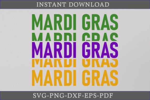 Review: Mardi Gras Shirt SVG Cutting File for Crafts